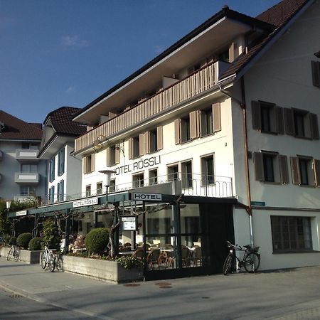 Hotel & Restaurant Roessli Stansstad Dış mekan fotoğraf