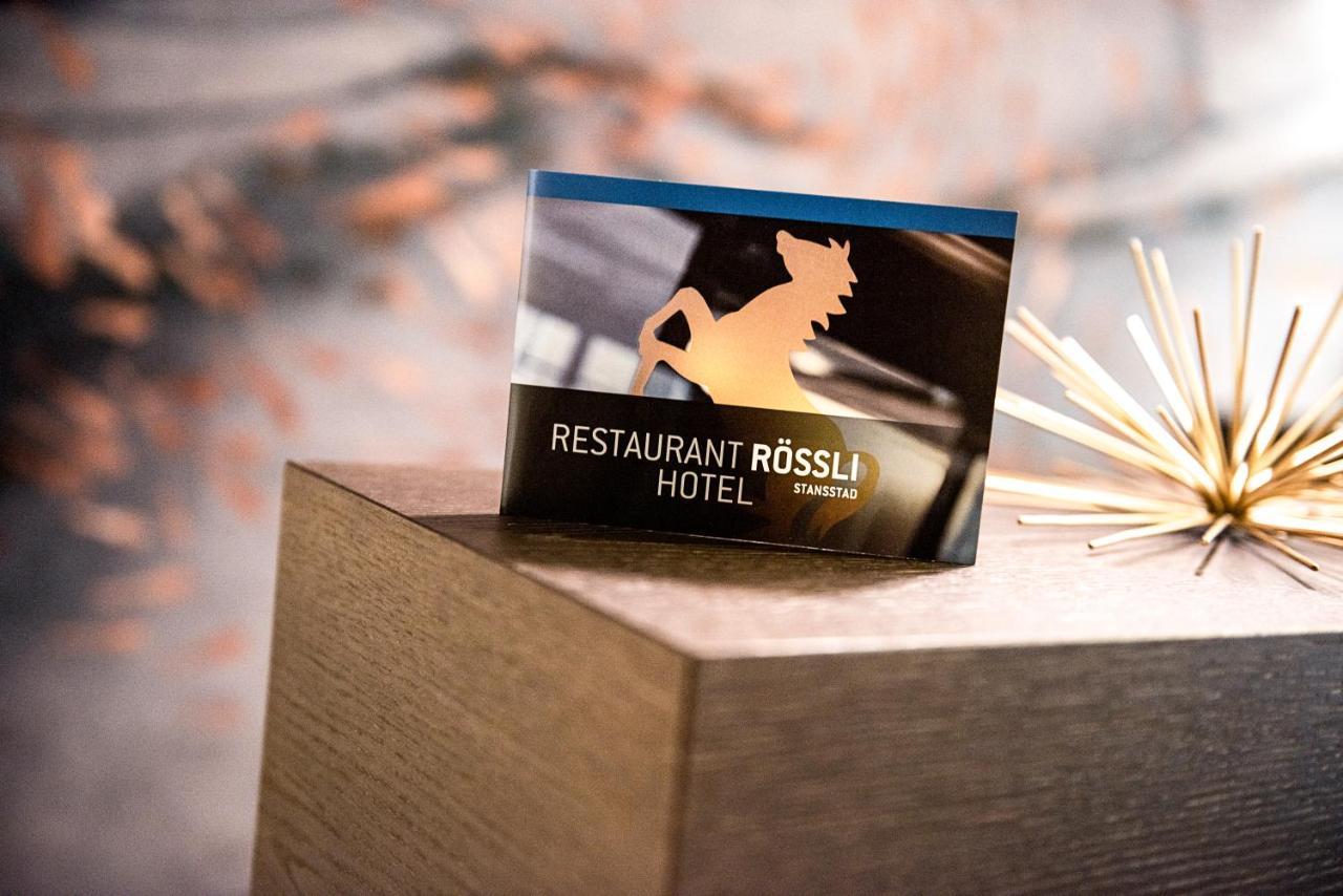 Hotel & Restaurant Roessli Stansstad Dış mekan fotoğraf